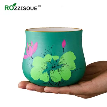 Stil Chinezesc Ghivece De Flori Din Ceramica Plante Suculente Maceta Bonsai Plantat Creative Home Decor Pictat Oală De Lut De Fleur