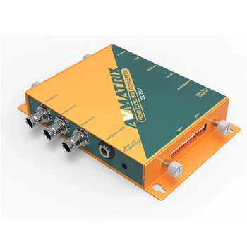 AVMATRIX SC2031 HDMI/AV la 3G-SDI Scalare HDMI Convertor cu 3G-SDI AES/EBU Ieșire Audio Analogică