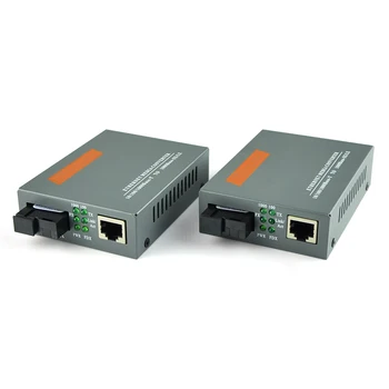 NetLINK HTB-GS-03/B 20KM, SC 10/100/1000Mbps Single-mode Single-fibre Fibre Media Convertor Port de Alimentare Externă