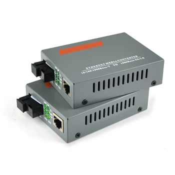 NetLINK HTB-GS-03/B 20KM, SC 10/100/1000Mbps Single-mode Single-fibre Fibre Media Convertor Port de Alimentare Externă