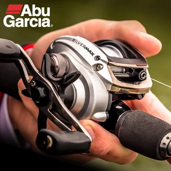 Nou, Original, Abu Garcia Brand de ARGINT SMAX3 Pescuit Rola 5+1BB Max Trageți 8 kg 6.4:1 cu apă Sărată BaitCasting Reel pescuit