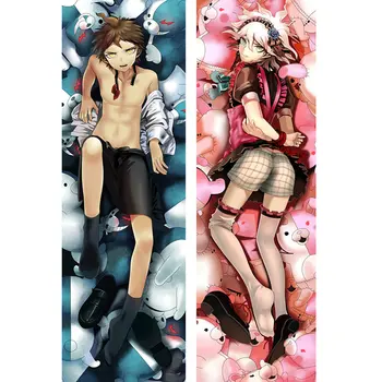 Anime Danganronpa pernă Acoperă Dakimakura caz băiat Cool Sexy Nanami ChiaKi 3D față-verso, lenjerie de Pat Îmbrățișându Corp față de pernă DM01