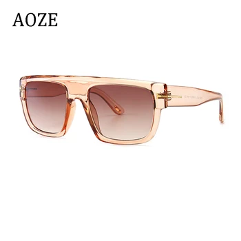 AOZE 2020 Stil de Moda Pătrat Scut Bărbați Tom ochelari de Soare Vintage Design Clasic Gradient Brand de ochelari de Soare ochelari de Soare UV400