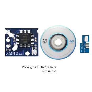 Cip SD2SP2 Card Adaptor Mini Disc DVD Kituri pentru NGC Joc Consola Upgrad 62KA