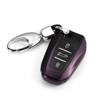 Moda Moale TPU Auto Smart Key Caz acoperire Completă Pentru Peugeot 3008 208 308 408 508 2008 307 4008 2016-2018 Auto Accesorii Coafura