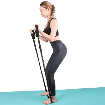 Tensor elástico bandas de resistencia para entrenamiento ejercicio de fitness en casa banda elástica para yoga fuerza brazos pierna