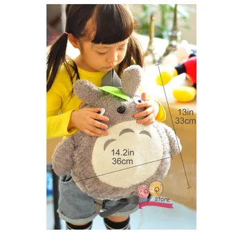 Totoro De Pluș Rucsac Pentru Copii Copilul Nou De Desene Animate Drăguț Jucărie De Pluș Copii De Grădiniță În Aer Liber Moale Sac De Școală Fată Băiat Cadou