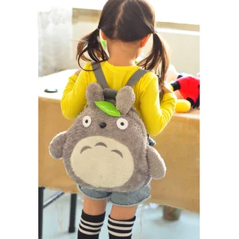 Totoro De Pluș Rucsac Pentru Copii Copilul Nou De Desene Animate Drăguț Jucărie De Pluș Copii De Grădiniță În Aer Liber Moale Sac De Școală Fată Băiat Cadou