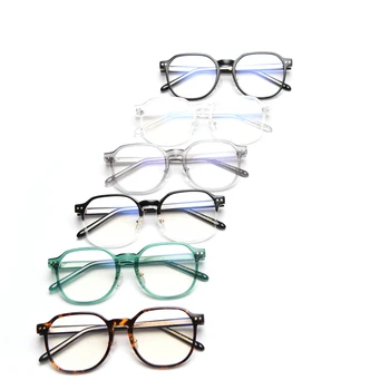 Peekaboo transparent ochelari mari, femei optic negru gri retro pătrat ochelari pentru barbati rama tr90 stil coreean obiectiv clar