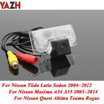 Auto Reverse Camera Video Pentru Nissan Maxima Teana Tiida Latio Seda Quest RE52 Rogue Altima Radio Viziune de Noapte Camera retrovizoare