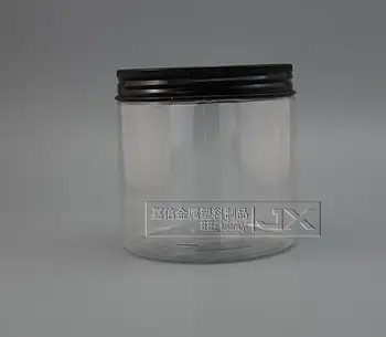 500g/ml Borcan de Plastic transparent sticla en-Gros de vânzare cu Amănuntul Originales Reîncărcabile Cosmetice Crema de Unt cu Miere Pastila de Containere Goale borcane