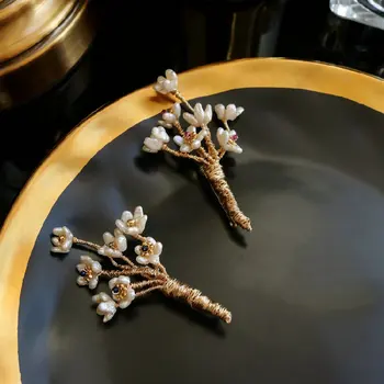 SINZRY design original, realizat manual naturale neregulate Pearl Floare Broșă pin creative eșarfă cataramă de pin moda bijuterii