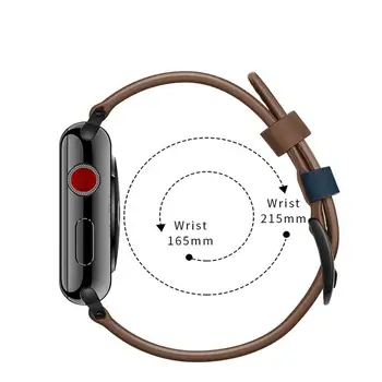 Curea din Piele Pentru Apple Watch 4 trupa correa apple watch 42mm 44mm 38 mm 40 mm iwatch seria 5 4 3 2 1 pulseira watchband