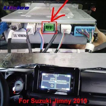 Pentru Suzuki Escudo Vitara Jimny~2019 Originale de Intrare RCA Sârmă Camera din Spate Comutator Adaptor Conector Cablu