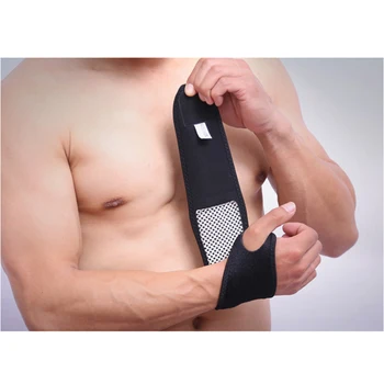 2 buc Anti Entorsa Garda Degetul mare Wrap Brățară Magnet încălzire Bracers Suport Artrita Protecția Cald Sport Fitness Elastic Încheietura mâinii
