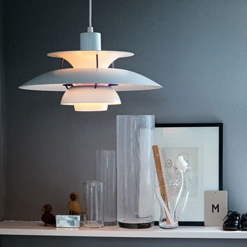 Modern Nordic Atârnă Lampa de Creativitate Lumini Pandantiv misiune a fost îndeplinită Lampe Colorat Umbrela Condus Suspenda Lampa de luat Masa, Camera de zi
