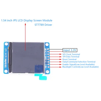 SPI RGB TFT/LCD OLED Display Module ILI9486 ST7789 ST7735 SSD1351 Driver 128*128 240*240 128*160 320*480 3.3 V IPS LCD