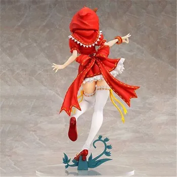 Bandai 22Cm Miku Modele Princess Roșu Pălărie Albastră Hatsune Păpuși Sexy Dulce Cântăreț Jucării de Crăciun Japoneză Anime Figura Pvc Unisex