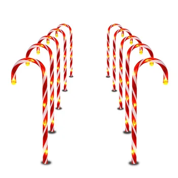 Crăciun Candy Cane Cale Lumini De Craciun/Anul Nou, Vacanță, Lumini În Aer Liber Garden Home Decoratiuni De Lumină Navidad 2020 Lumini