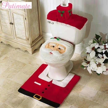 Moș Crăciun Toaletă Decor de Crăciun Ornament 2019 Cadou de Crăciun de Decorare pentru Casa de Craciun Xmas anul Nou Decor 2020