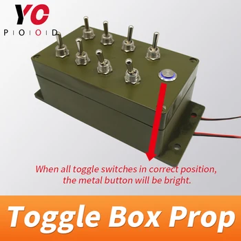Cutie Toggle Prop viața Reală Escape Room Transforma toate comutatoare în direcții dreapta pentru a debloca scape takagism joc YOPOOD