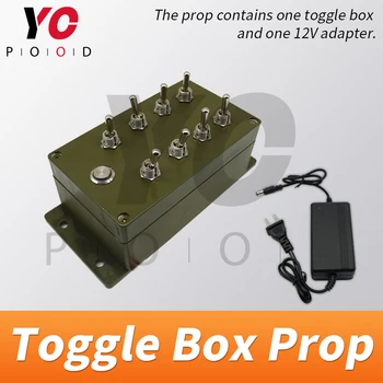 Cutie Toggle Prop viața Reală Escape Room Transforma toate comutatoare în direcții dreapta pentru a debloca scape takagism joc YOPOOD
