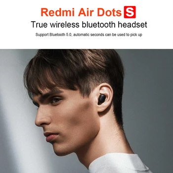 Original Xiaomi Redmi Airdots S TWS căști fără Fir Airdots2 SE Voice control Bluetooth 5.0 reducere a Zgomotului de Control de la Robinet
