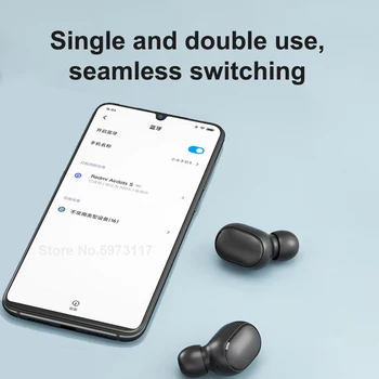 Original Xiaomi Redmi Airdots S TWS căști fără Fir Airdots2 SE Voice control Bluetooth 5.0 reducere a Zgomotului de Control de la Robinet