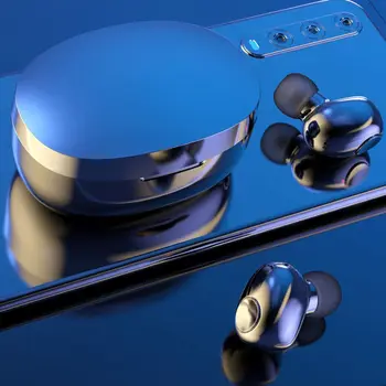 Bluetooth 5.0 Wireless Căști TWS Mini set cu Cască Stereo Bass Putere cu LED-uri de Afișare de Anulare a Zgomotului Impermeabil Sporturi Intraauricular În Ureche