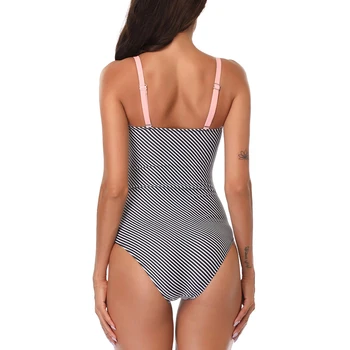 Sexy Adânc V Costume de baie Femei 2020-O singură Bucată de costume de Baie Push Up Costum de Baie Femei de Înot pentru Beachwear Monokini Plus Dimensiune Costume de baie