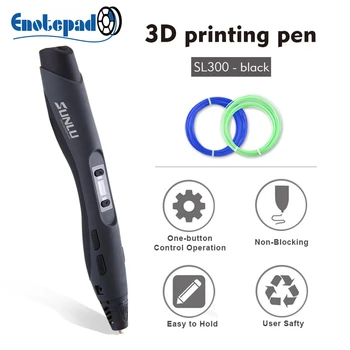 Enotepad Pen 3d Profesionale cu Incandescență Imprimanta SL-300A Modelare ABS/PLA/PCL Filament de 1.75 mm Inteligent de Imprimare Desen creion