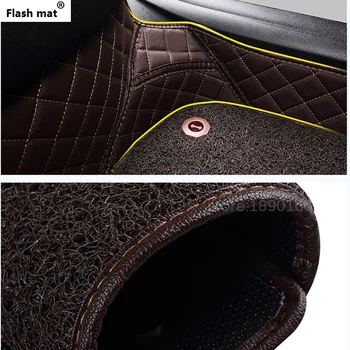 Flash mat Personalizat masina podea mat pentru Toyota Corolla, Camry Rav4 Auris, Prius Yalis Avensis Alphard 4Runner Hilux highlander picior