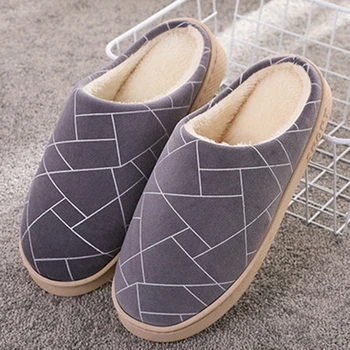2020 Vânzare Fierbinte pentru Femei Papuci Barbati Cupluri Geometrice Turma Caldă Non-alunecare Podea Acasă Papuci Pantofi de Interior Chinelo Masculino