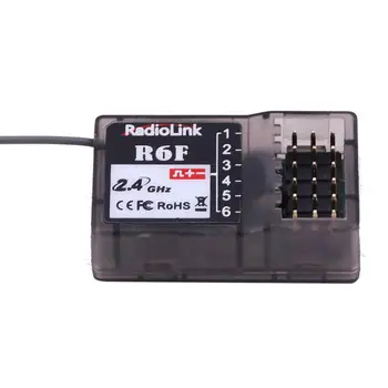 RCtown RadioLink R6F 2.4 Ghz 6CH 2018 RC Receptor Accesoriu pentru RC6GS RC4GS RC3S RC4G T8FB Transmițător de Vânzare Fierbinte RC Receptor