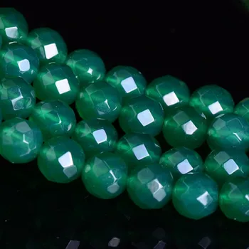 2-10mm Natural Fatetat Verde Agate margele Pentru a Face Bijuterii Margele Bratari 15