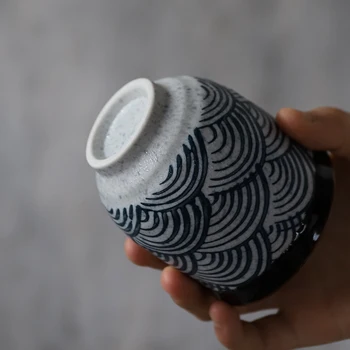LUWU mare capacitate ceramice ceașcă de ceai kung-fu cup drinkware