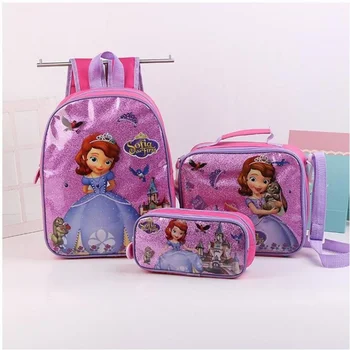 Desene animate noi Mochilas Infantil Unicorn Copii, Ghiozdan Copii Fete Minunate Grădiniță rucsaci Copii Elsa sac de școală