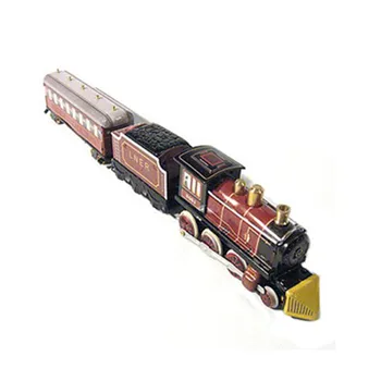 Vintage Retro Colectie de trenuri Tin jucarii Clasic Ceas de Vânt de Până vehicul de Transport Jucărie Pentru Adulți Copii Cadou de Colectie