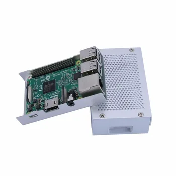 Pentru Raspberry Pi 3 Caz Metalic din Aluminiu cu ventilator de Răcire pentru Raspberry Pi Caz pentru Raspberry Pi 3 Model B+ radiator