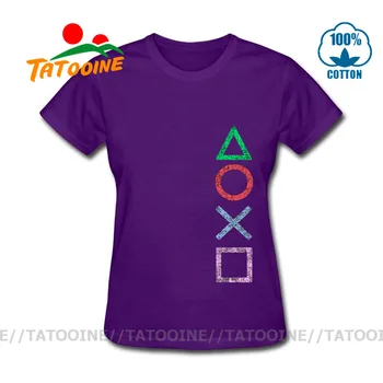 Vintage PS Logo-ul T shirt femei Xbox Joc Play Station T-shirt Streetwear Retro Teuri PS1 PS2 PS3 PS4, PS5 Gamer Idee de cadou Topuri Tricouri