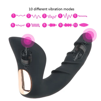 OLO 10 Frecvență fără Fir Control de la Distanță Anal Plug Prostata Masaj Analsex Penis artificial Vibratoare Adult Jucărie jucărie Sexuală pentru Bărbați