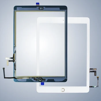 Pentru iPad Air1 20buc/lot Touch Screen Digitizer & Adeziv +home flexcable finalizat A1474 A1475 A1476