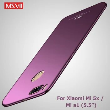 Km 5 Mi5s Caz Msvii Mat Acoperire Pentru Xiaomi Mi5 Mi5s Pro Caz Xiomi Mi 5X Mi5X Hrad PC Cover Pentru Xiaomi Mi 5S Mi5 S Cazuri de Telefon