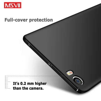 Km 5 Mi5s Caz Msvii Mat Acoperire Pentru Xiaomi Mi5 Mi5s Pro Caz Xiomi Mi 5X Mi5X Hrad PC Cover Pentru Xiaomi Mi 5S Mi5 S Cazuri de Telefon