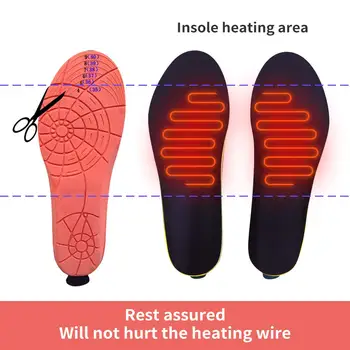 Vânătoare USB Încălzit Tălpi de Pantofi Picior Electrice de Încălzire Pad Picioarele Calde Ciorap Pad Mat de Iarnă Sport în aer liber Tălpi interioare de Încălzire