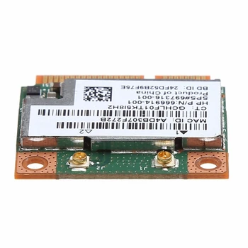 Dual Band 2.4+5G 300M 802.11 a/B/G/N Wifi, Bluetooth 4.0 Wireless Jumătate Mini Pci-E Card Pentru Hp Bcm943228Hmb Sps 718451-001