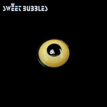 SweetBubbles Avatar Lentile de Contact de Halloween Galben Culoare Lentile Ochi 2 buc/set