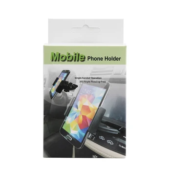 Powstro CD Slot Telefon Auto Hold 360 de grade rotativ Suport Telefon Auto Stand pentru Samsung pentru iPhone cele Mai multe telefoane GPS-ul de 30%