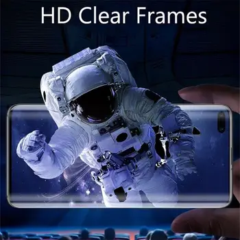 Acoperire completă Sticla Temperata pentru Huawei P40 P30 Pro HD Film Clar Ultra Subțire Ecran Protector Anti-Amprente, Anti-Scratch