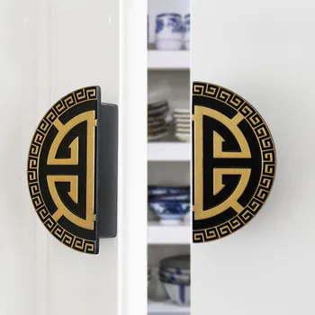 Noi clasică Chineză ușa dulapului se ocupe de cupru antic de epocă sertar konb decor Mobilier hardware